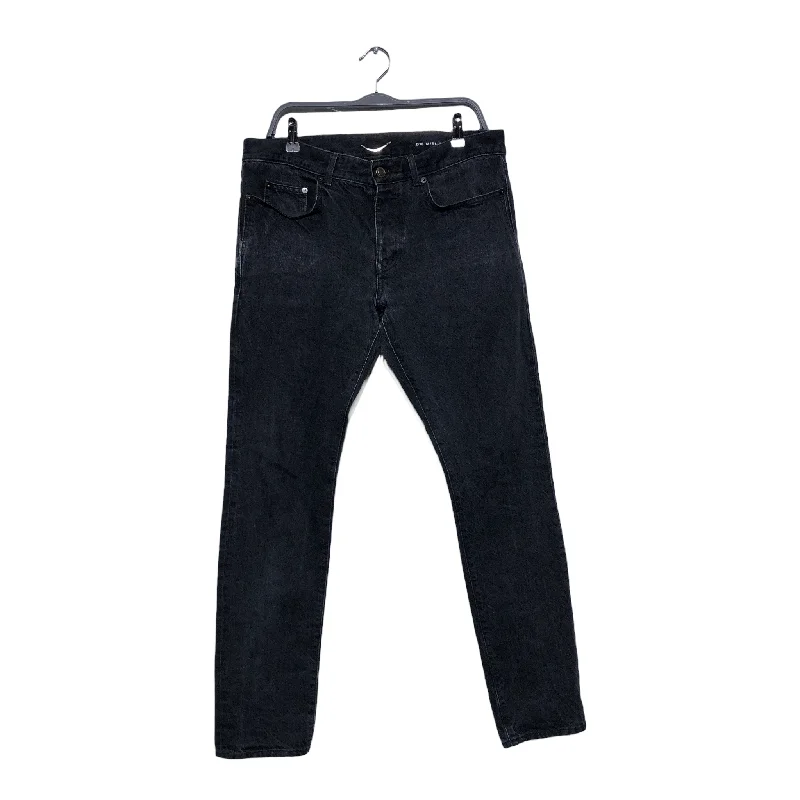 SAINT LAURENT/Straight Pants/34/Denim/BLK