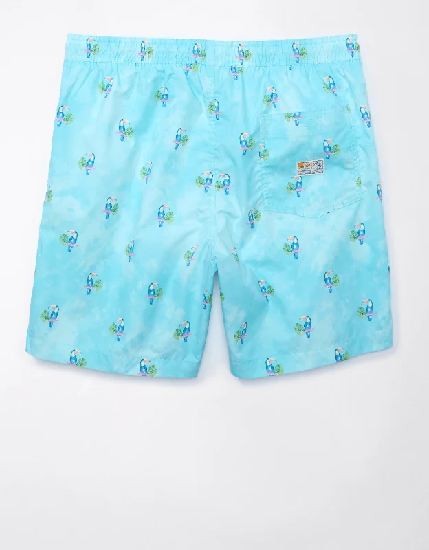 AE Toucans Flex 7" Swim Trunk