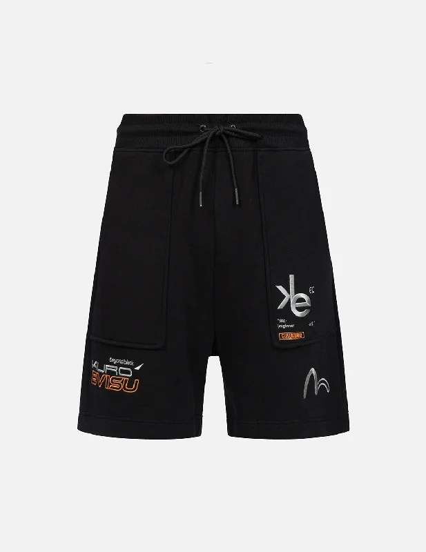 Logo Embroidery Sweat Shorts