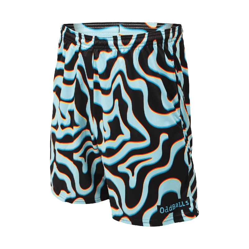 Neon Lava - Adventurous - Mens Sport Shorts