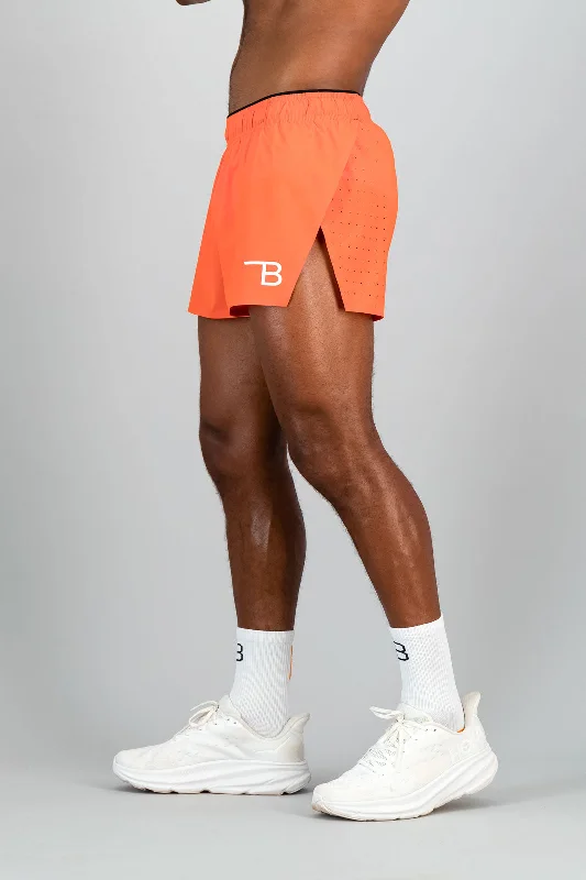 SpeedSkin™ Men's Pro Shorts - Orange