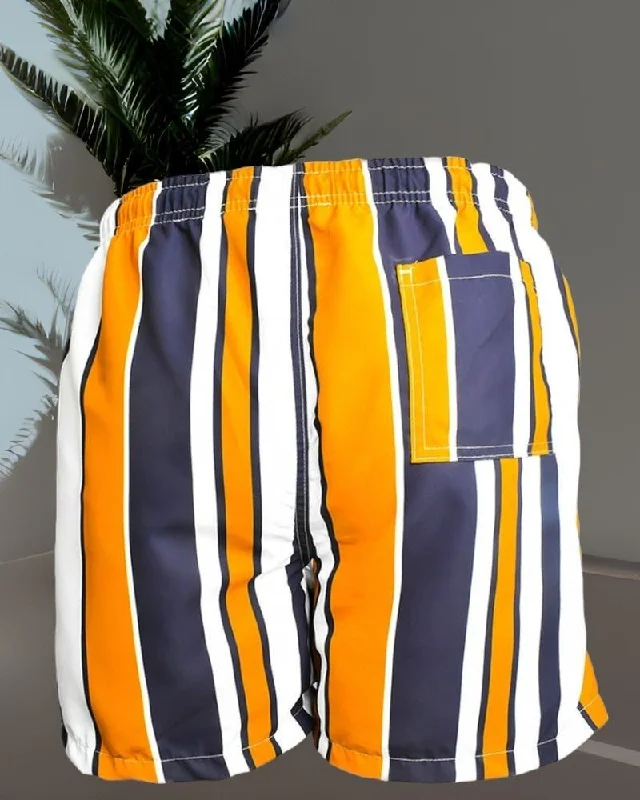 Stripe Swim Shorts