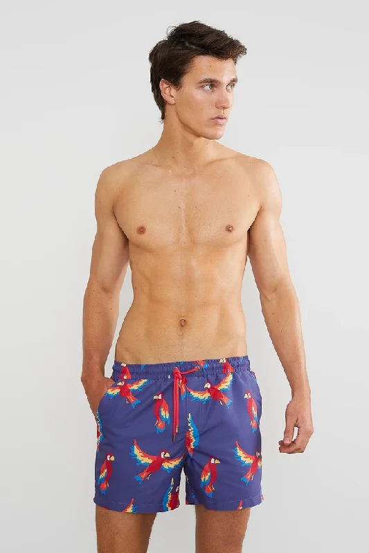 Skwosh Club MENS POLLY WANNA CRACKER SWIM SHORTS