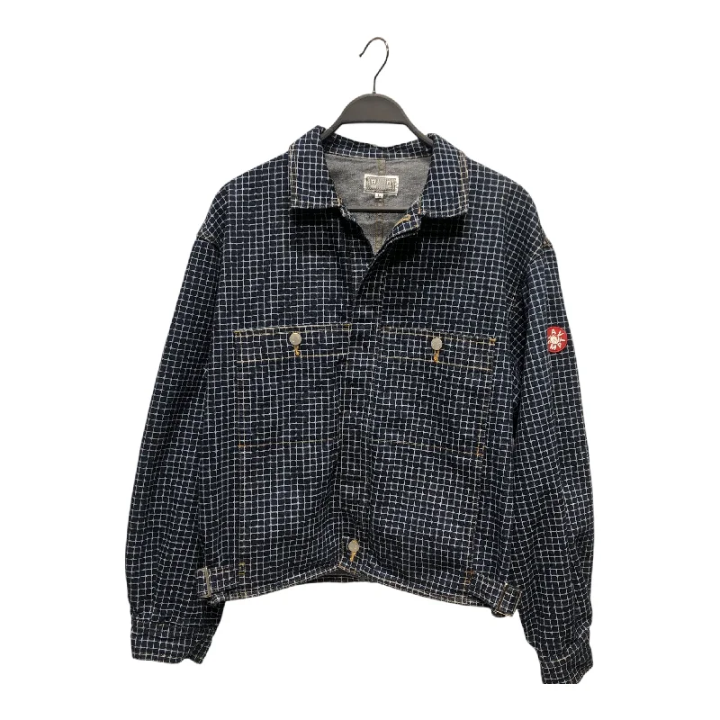 C.E(CAV EMPT)/Denim Jkt/L/Denim/BLU/All Over Print/