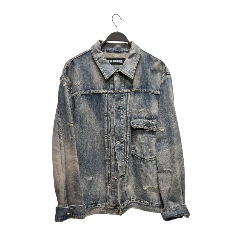 NEIGHBORHOOD/Denim Jkt/XL/Cotton/BLU/