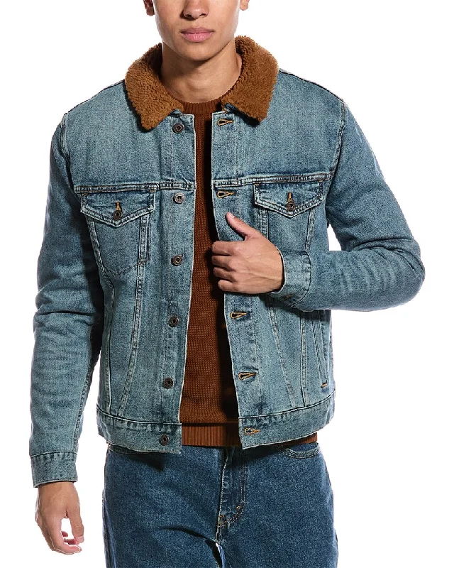 Vince Denim Trucker Jacket