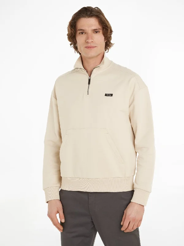 Calvin Klein Zip Neck Sweatshirt