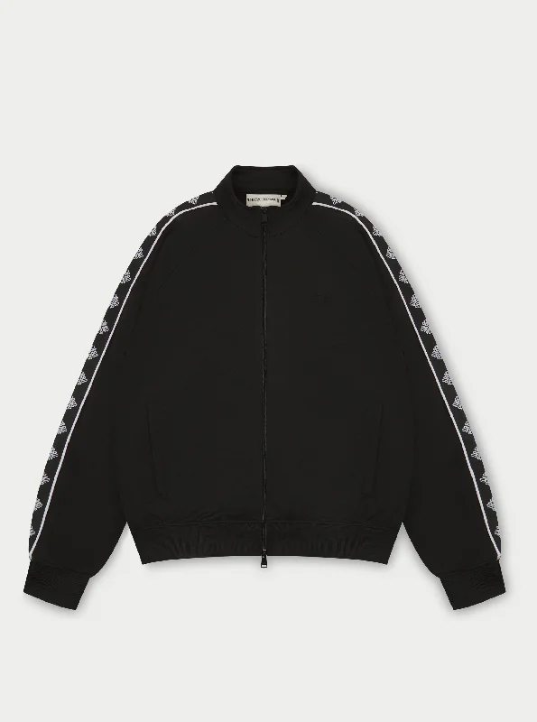 EMBLEM TRACK JACKET - BLACK