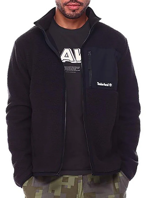 Mens Lightweight Warm Fleece Jacket