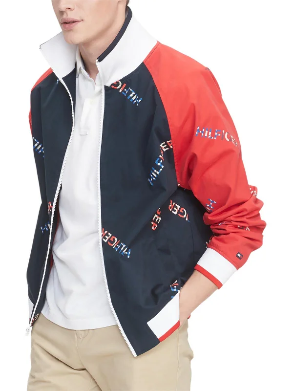 Mens Monogram Cold Weather Bomber Jacket