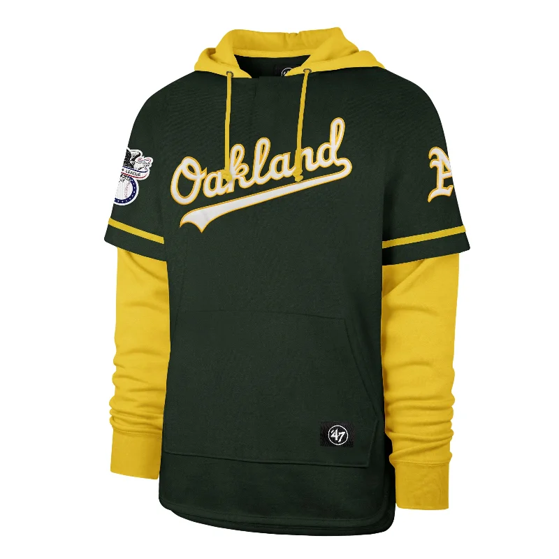 OAKLAND ATHLETICS TRIFECTA '47 SHORTSTOP PULLOVER HOOD