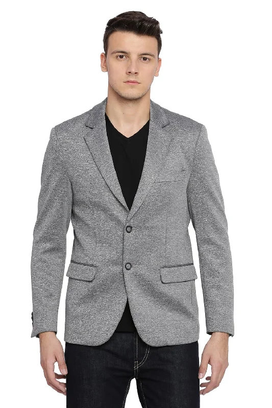 Comfort Fit 2 Button Knit Blazer