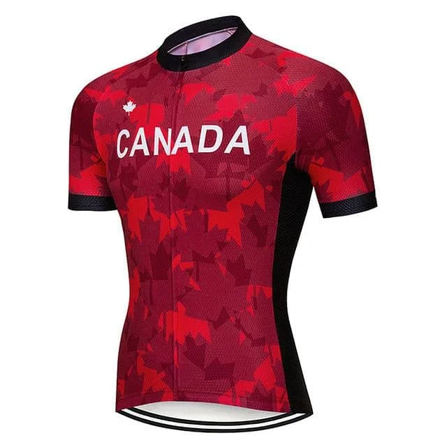 Canada Maple Leaf Cycling Jersey