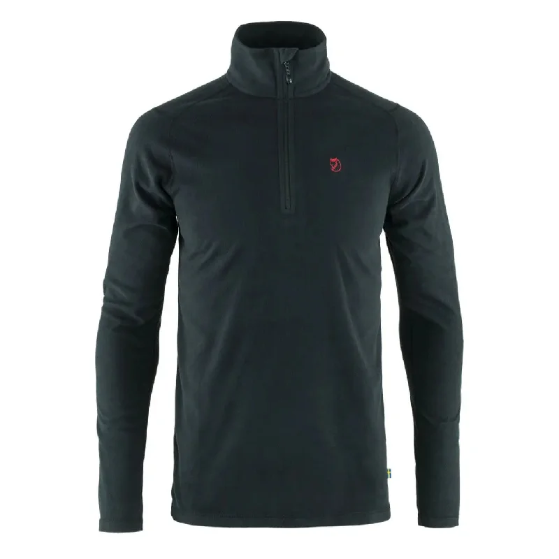 Fjallraven Pine Half Zip Microfleece Black