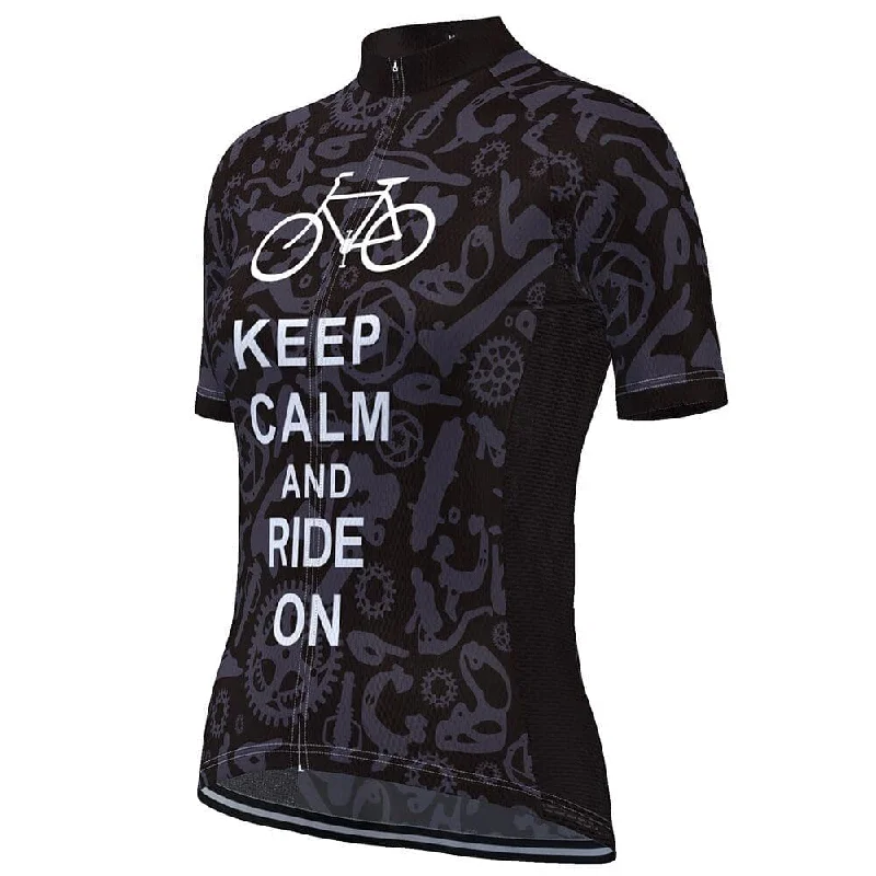 Keep Calm & Ride On Cycling Jersey