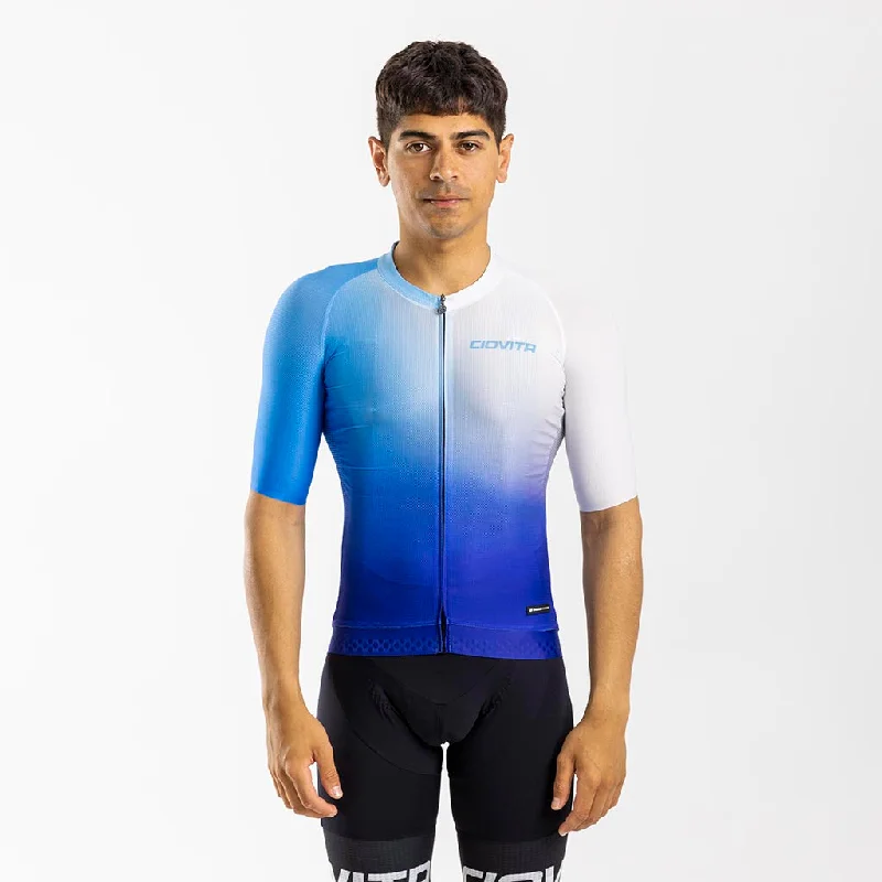 Men's Punto Corsa Race Fit 2.0 Jersey (Blue)