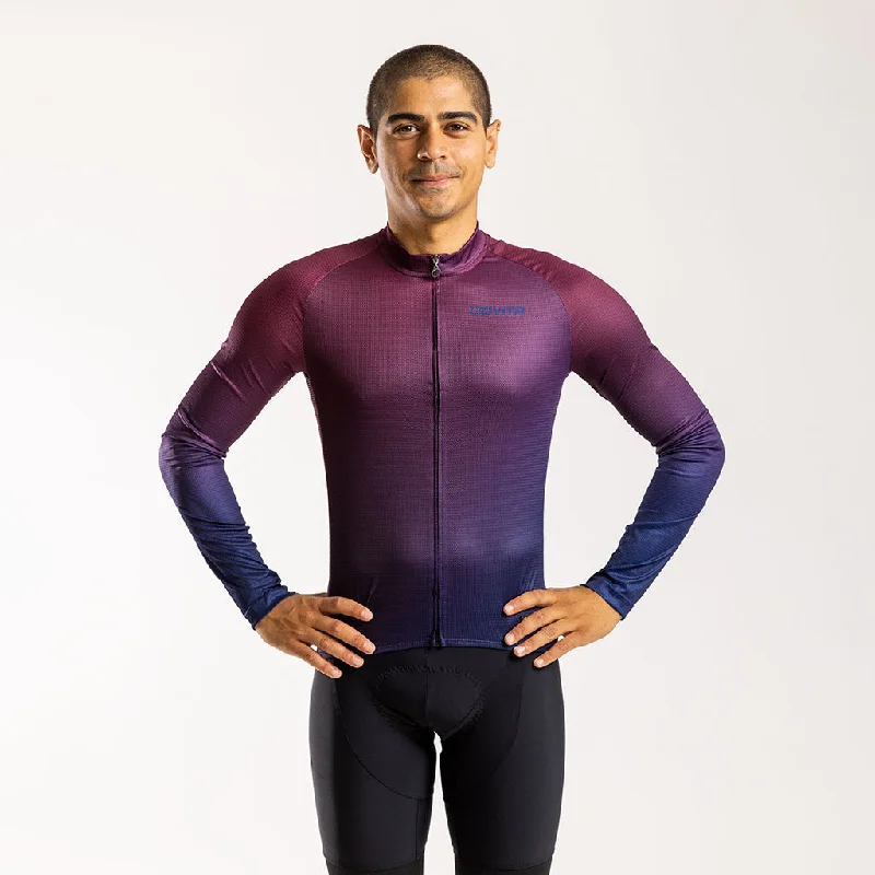 Men's Punto Long Sleeve Sport Fit Jersey (Rhubarb)