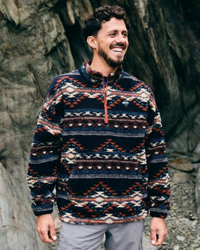 Peninsula Dimensions - Mens Recycled Oversized Fleece - Multi