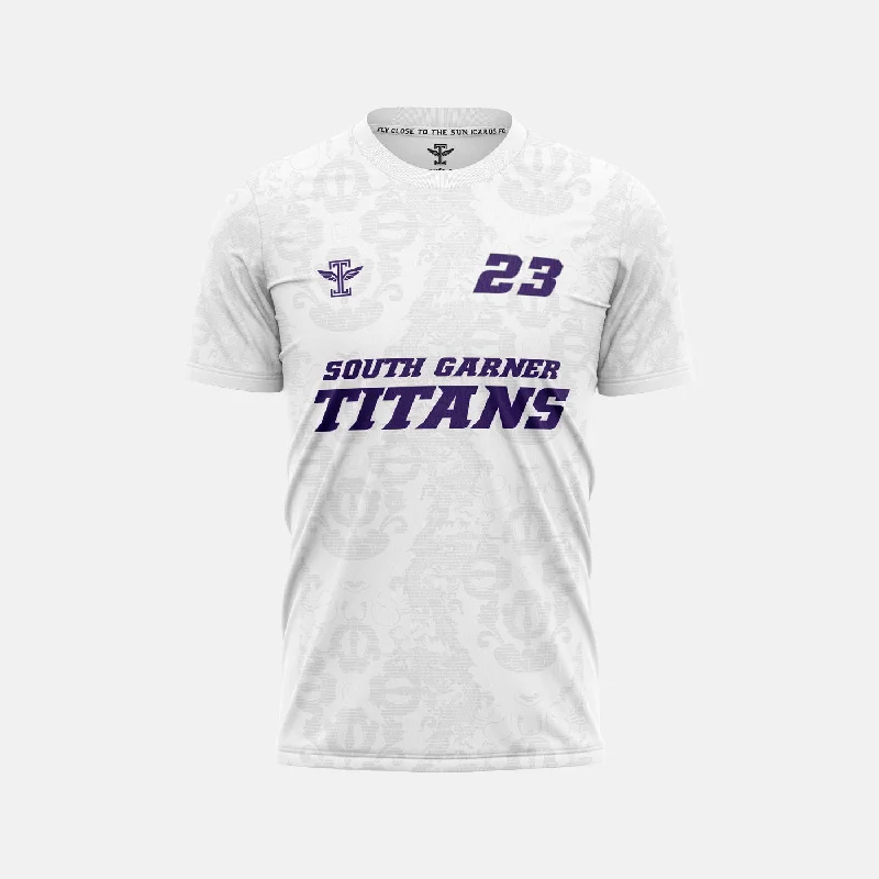 South Garner High School White Jersey 2024