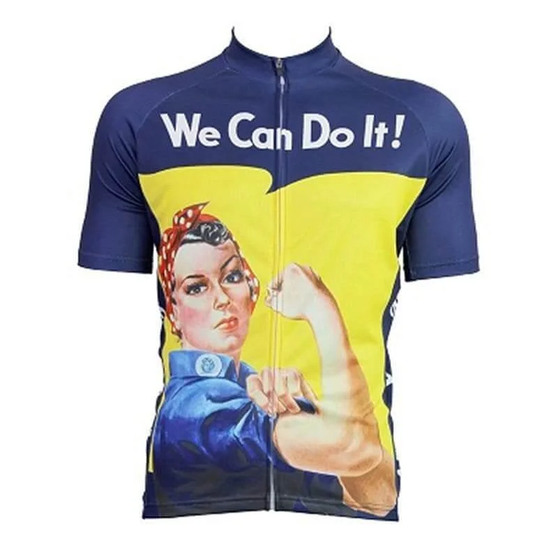 We Can Do It - Purple Cycling Jersey