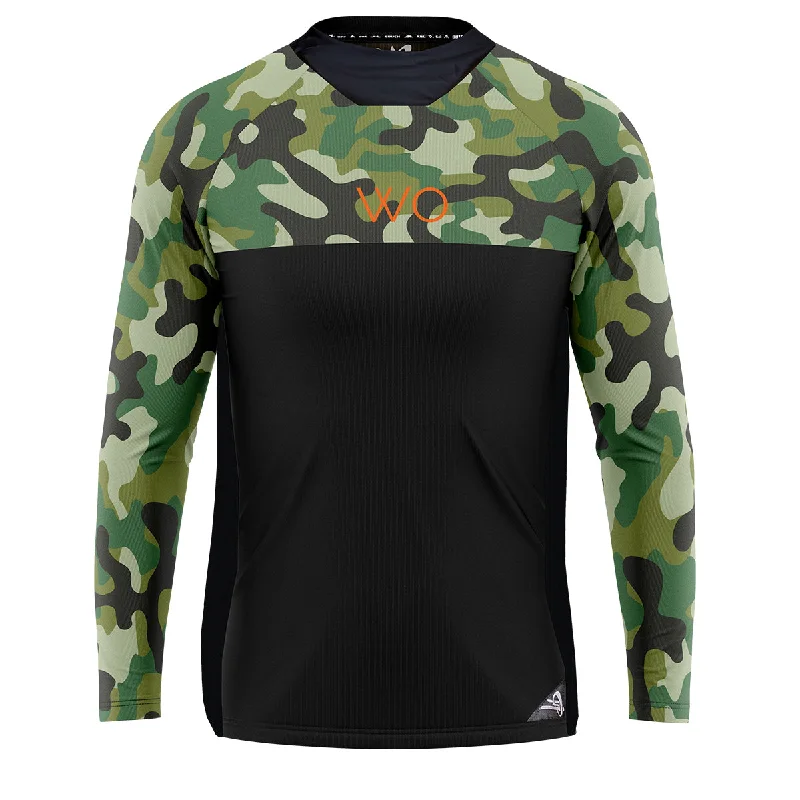 WO JERSEY // CAMO / BLACK