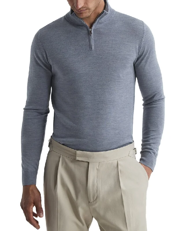 Reiss Blackhall Wool Funnel Sweater